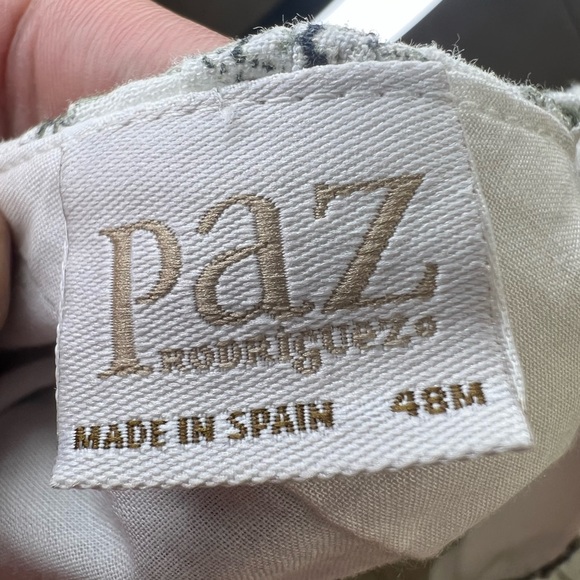 PAZ RODRIGUEZ GREEN SAFARI DRESS SPANISH MODA. - Picture 8 of 8